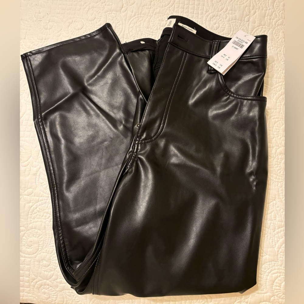 Abercrombie & Fitch Leather pants